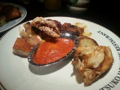 烤三文鱼头&nbsp;炸鸡块等-松子料理(亮马桥店)