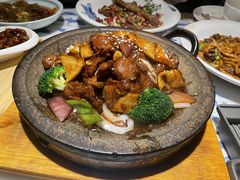 石板牛仔骨-小菜园新徽菜(芜湖镜湖苏宁店)