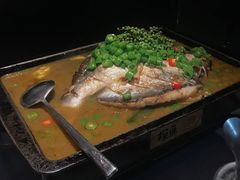 鲜青椒烤鱼-探鱼·鲜青椒爽麻烤鱼(苏宁广场店)