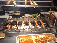 自助取餐区-很久以前羊肉串(中山公园店)