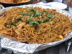 酸菜炒五花肉-釜山美食韩国炸酱面(长大店)