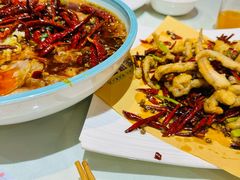 -二姐家三个拿手菜·北塘海鲜·大馅锅贴王(成林道店)