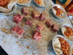 雪花牛肉粒-御记碳烤肥牛(东城万达店)