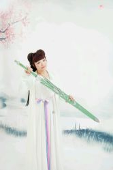 -后宫·古装汉服京剧儿童亲子全家福摄影