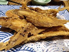 炸舌头鱼-老妈疙瘩汤·平价海鲜专门店·老威海菜(渔港路店)
