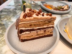 香蕉核桃巧克力千层-沛家·西餐Brunch·直火料理