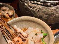 -拾光与烟火丨炭火串烧·自贡小活鲜(西村大院店)