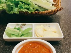 -草家酱蟹炭火烤肉店(珲春南路一店)