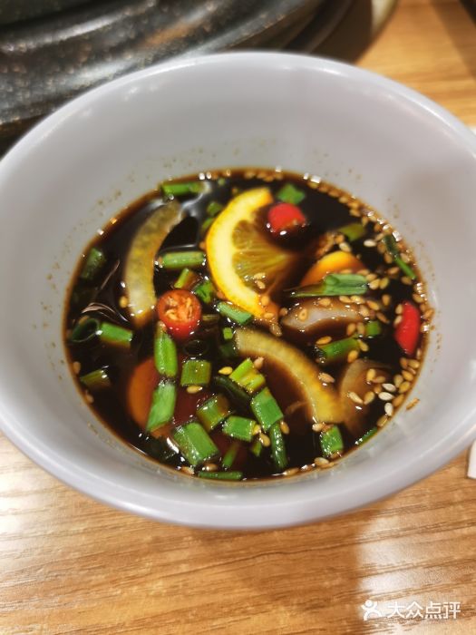 小米烤肉·和牛原切-创意韩料(东关店)小米烤肉汁图片