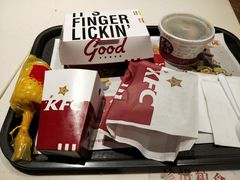 板烧鸡腿堡-肯德基(尖岭万达店)