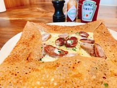 烟熏猪肉肠芥末籽可丽饼-RAC BAR(安福路店)