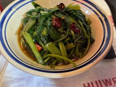 芥末空心菜-回味黑鸭煲·始于2006(万松园店)