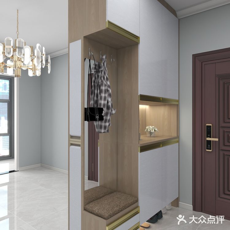 全屋定制✔入户柜，鞋柜，风格简约