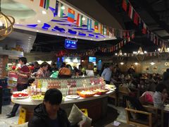 自助取餐区-好伦哥比萨烤肉自助(八里桥店)