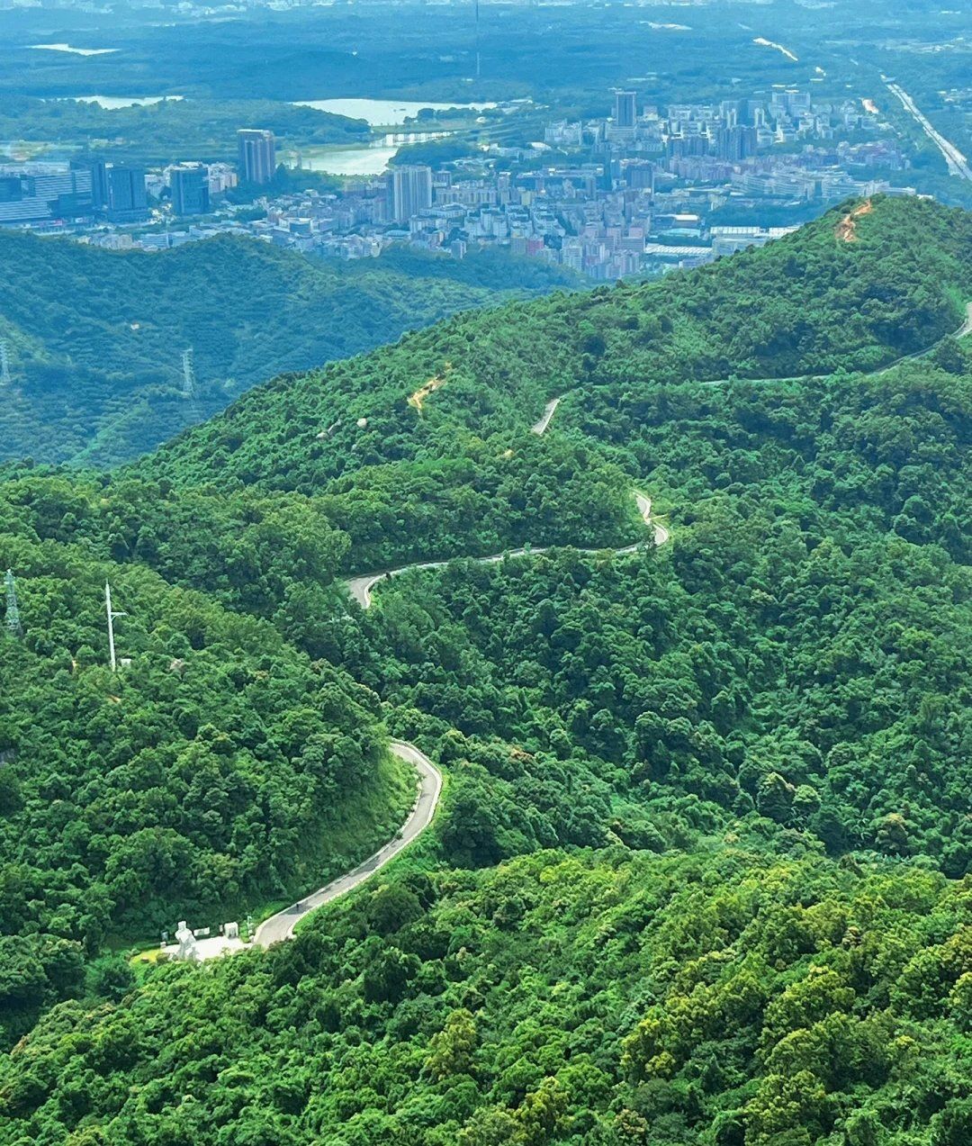深圳阳台山森林公园真的非常适合徒步
