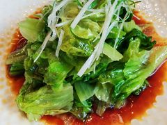 白灼生菜-后海16号·北京私房菜