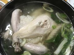 -梨花参鸡汤