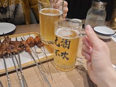 -街角等你.大连海鲜烧烤.经典铁板海鲜串(西安路店)