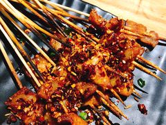 -路边摊小炉子烧烤