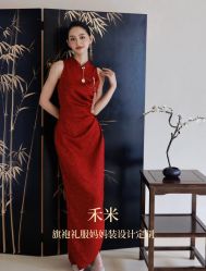 -禾米旗袍妈妈装礼服定制(嘉业国贸店)