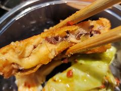 豆沙糯米红豆饼-肉店炸炸炸·爆汁孜然牛肉