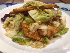 馕炒莲花白-撒拉花儿·新疆菜·清真(太阳宫店)
