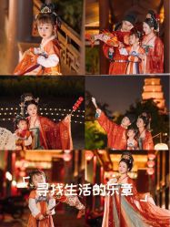 -唐小主古装儿童摄影馆·儿童汉服妆造·摄影跟拍