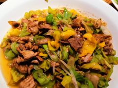 辣子炒土猪肉-滇铺子·云南特色菜·第九届野生菌美食节(东风东路c86店)