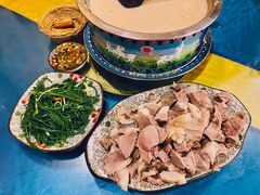 耳标羊手把肉-格日勒阿妈蒙古厨房(巨海店)