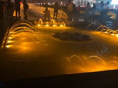 -大连星海广场音乐喷泉