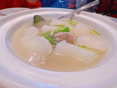 高汤柱脯鲜骨淋节瓜-炳胜品味(海印总店)