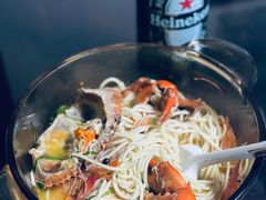 膏蟹汤面-十面欢腾·海鲜面·台式Bistro(长乐路店)