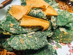 椒盐桑叶-阿露佳·舌尖上的安吉菜