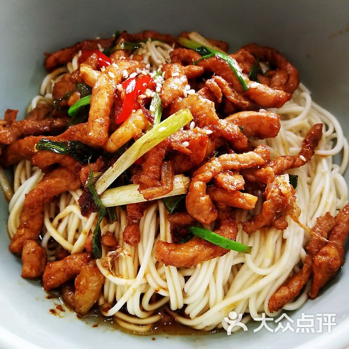 家有嗲面馆辣肉丝开阳拌面图片-北京小吃快餐-大众点评网