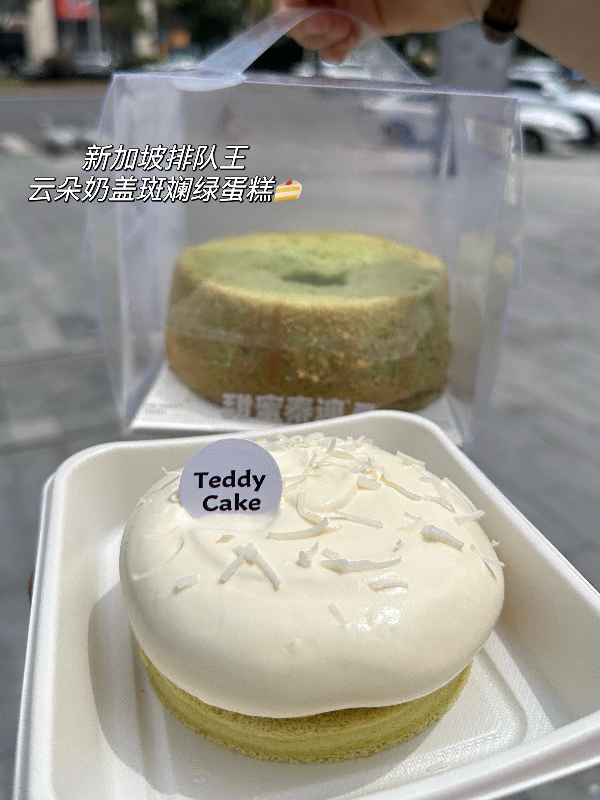 卧卧卧...长沙终于也有新加坡斑斓蛋糕