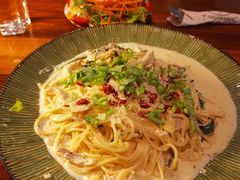 奶油罗勒鸡肉意面-萨尔瓦多Salvador's
