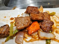霜降雪花牛肉-雅玛花式铁板烧(国宏宾馆店)