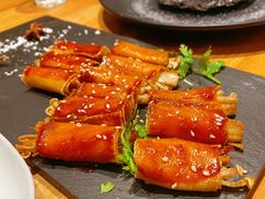烧汁金菇卷-朵朵开素食餐厅(后宰门街店)