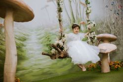 -海岸风光儿童摄影