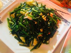 鸡蛋炒韭菜-清真·伊清阁餐厅