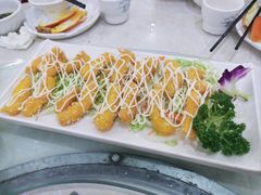 招牌沙拉鱼柳-源港渔村-中山脆肉鲩(博罗店)