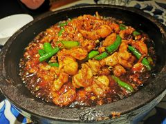 酱爆石锅蛙-绿茶餐厅(王府井永宁门店)