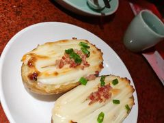 芝士焗土豆-绿茶餐厅(蓝色港湾店)