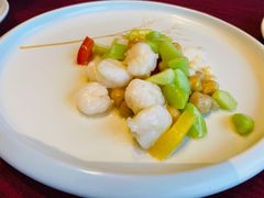 鸡头米炒虾仁-洲际酒店·凌霄餐厅(紫峰大厦店)