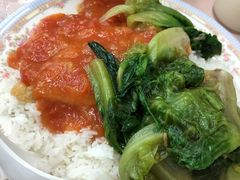 番茄酱猪扒饭-满足面(白水井大街店)