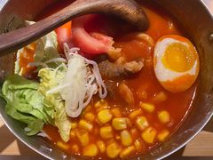 肥牛炼番茄米线-火山屋台(新街口店)