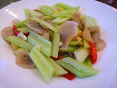 白果玉耳炒西芹-潮喜竹溪荔湖酒家(荔枝湾店)