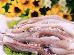 鱿鱼须-老钢炮炭火料理(一锅两吃)