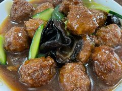 焦溜丸子-北京龙庆四季香农家饭庄·灶台鱼·碳烤虹鳟鱼(龙庆峡店)