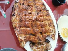 -北京龙庆四季香农家饭庄·灶台鱼·碳烤虹鳟鱼(龙庆峡店)